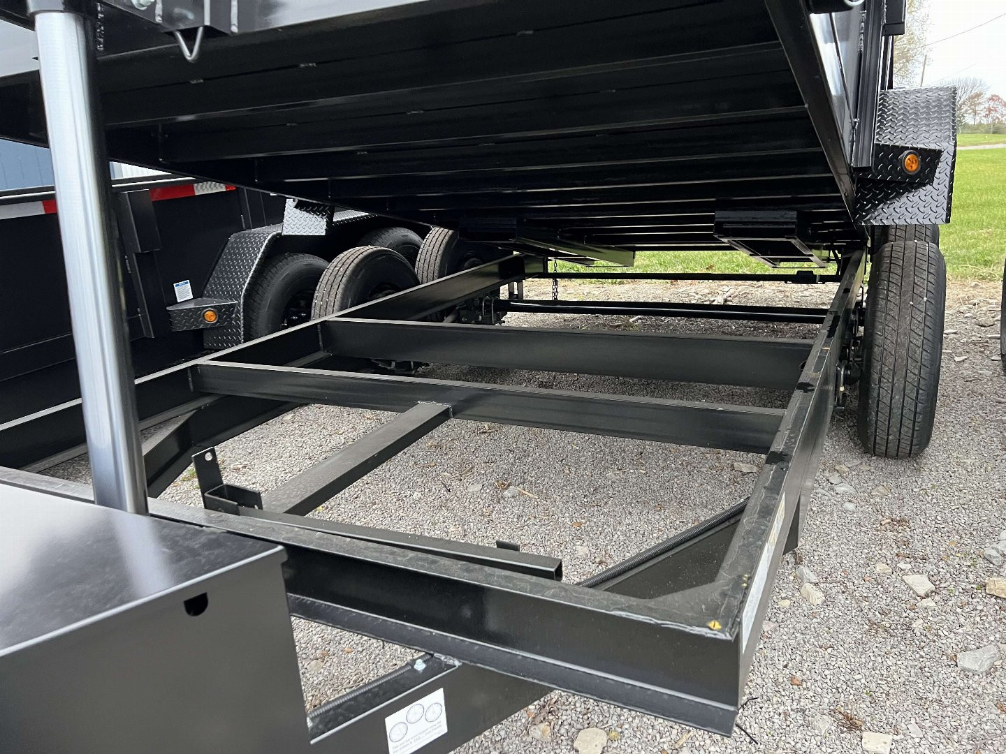 New 2025 FORCE FAHDL714TA Dump Trailer