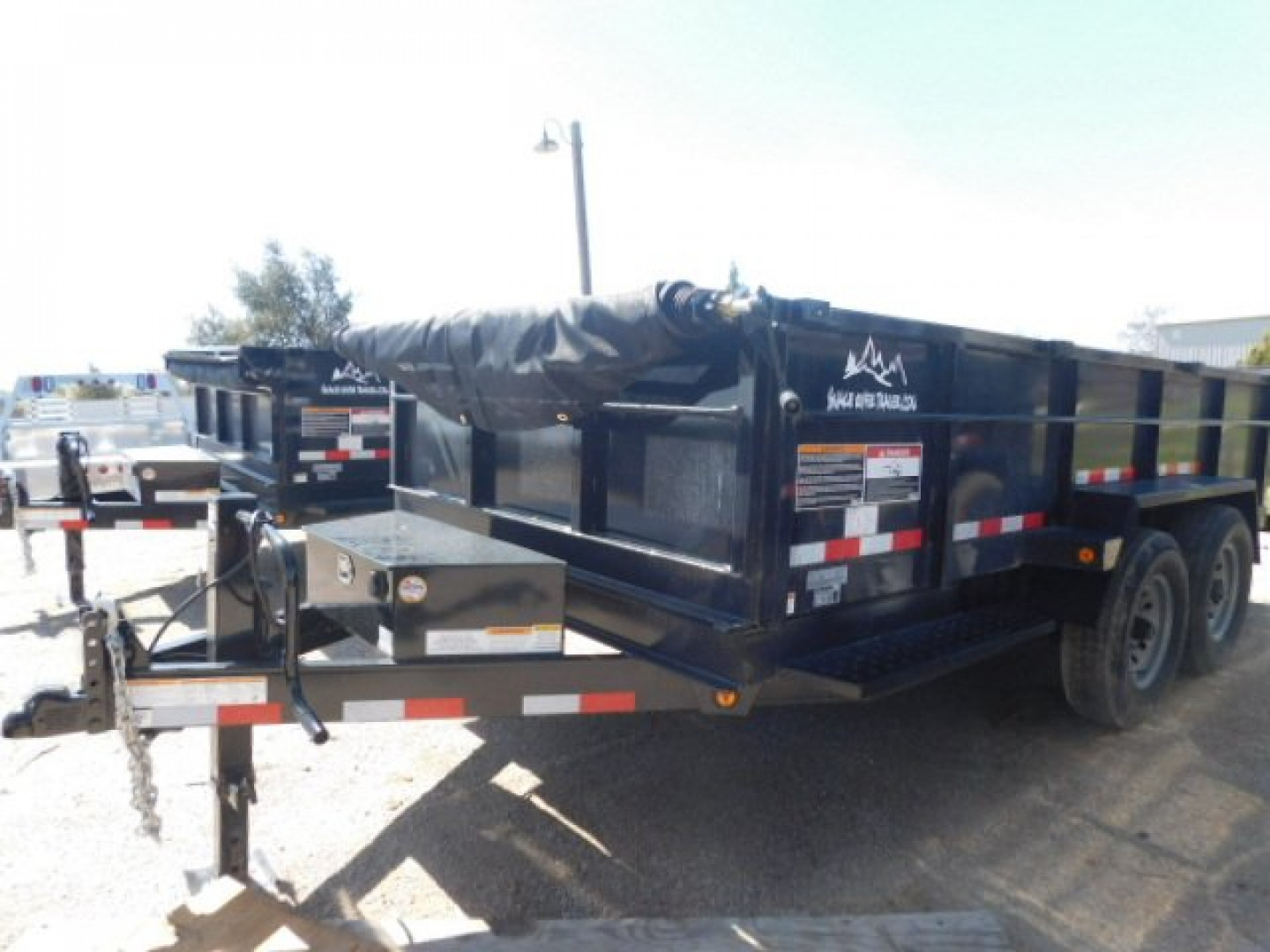 New 2025 Snake River 7X12-14K Dump Dump Trailer