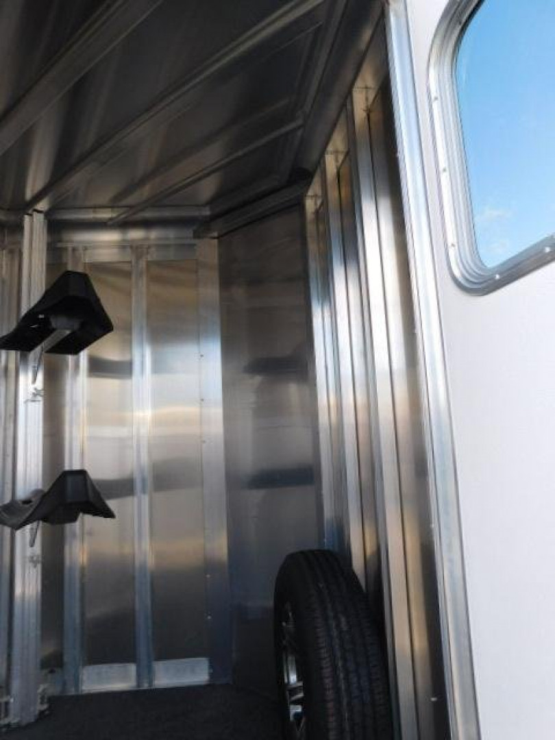 New 2023 Exiss Trailers 2H BP - SS Horse Trailer