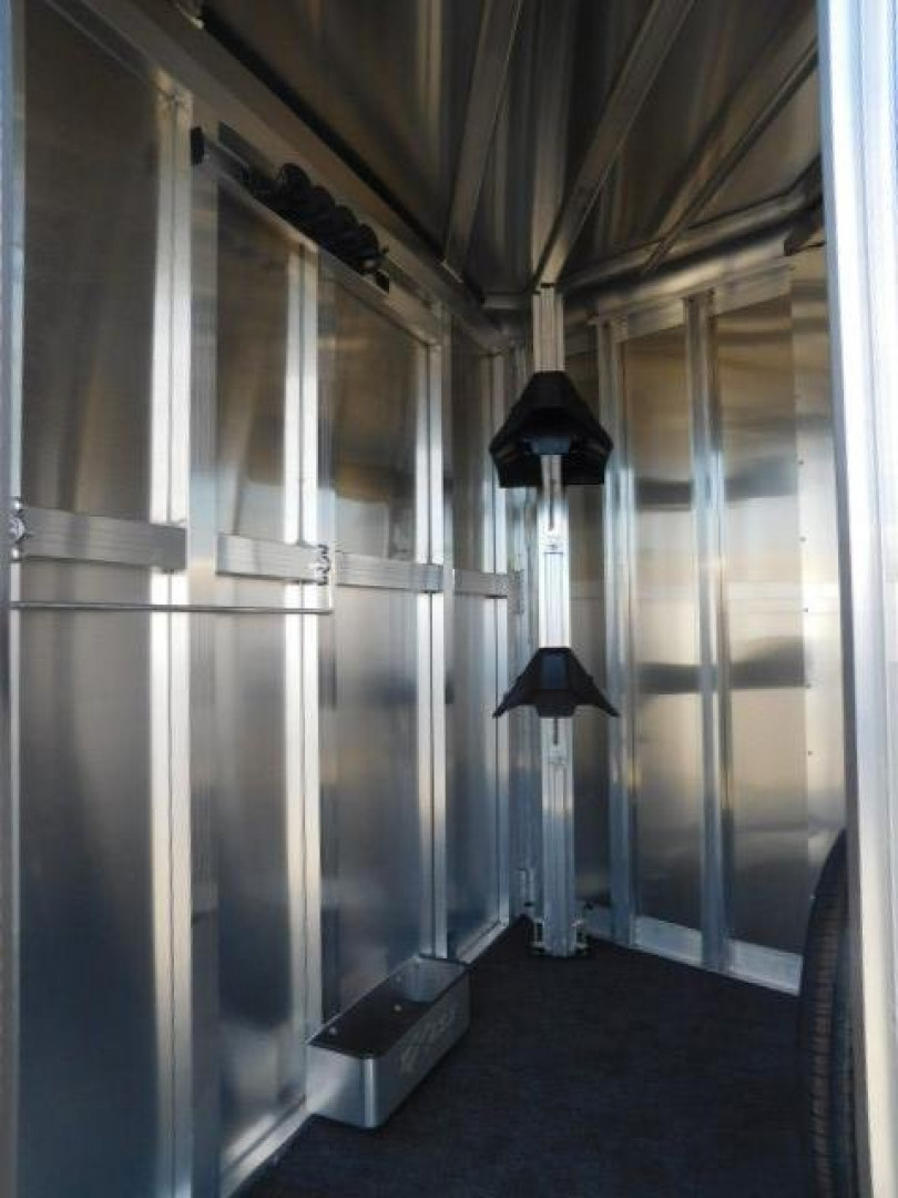 New 2023 Exiss Trailers 2H BP - SS Horse Trailer