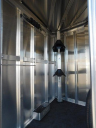 New 2023 Exiss Trailers 2H BP - SS Horse Trailer