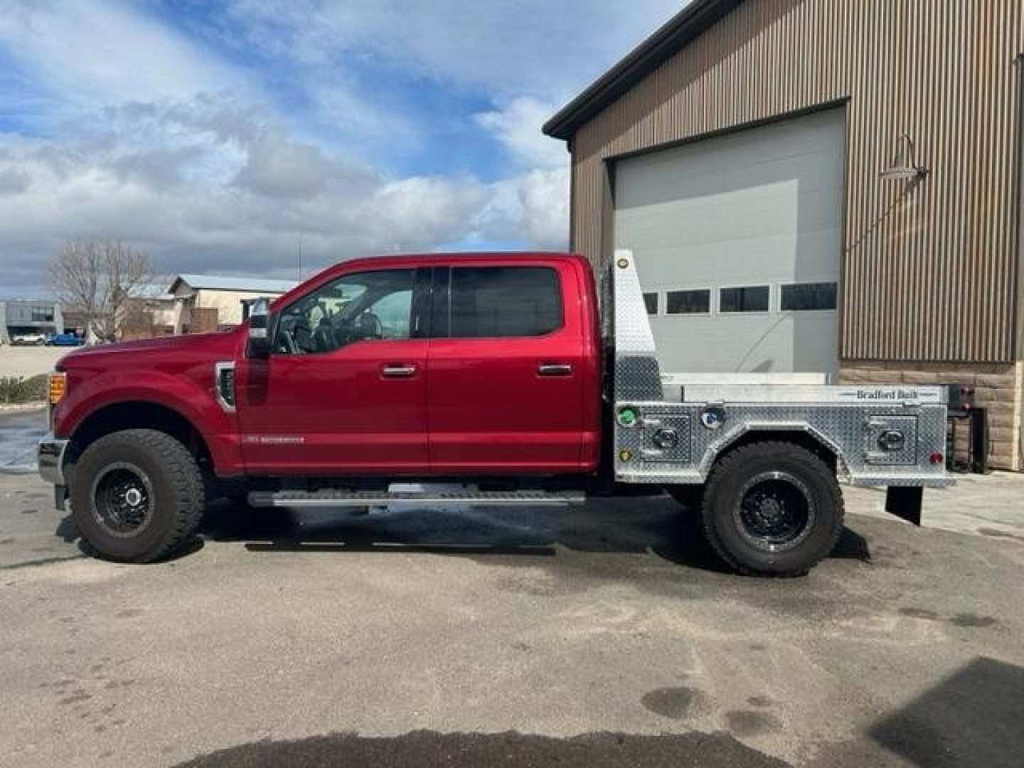 New 2023 Bradford Built Truck Bed Aluminum 4-Box Utility