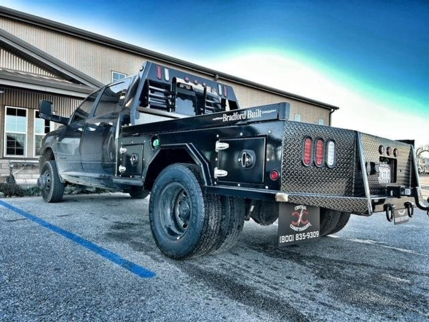 New 2023 Bradford Built Steel 4-Box Utility