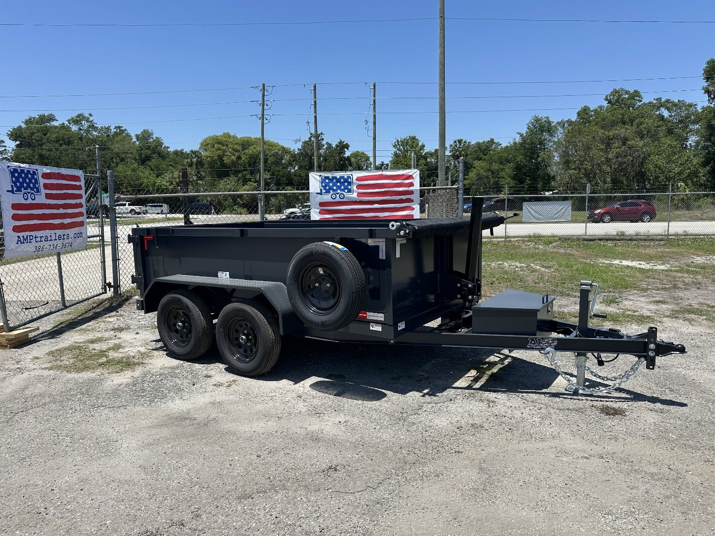New 2026 AMP Trailers 6X10 AMP DUMP TRAILER Dump Trailer