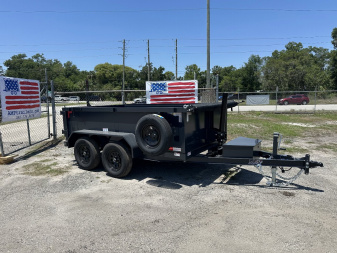 New 2025 AMP Trailers 6X10 AMP DUMP TRAILER