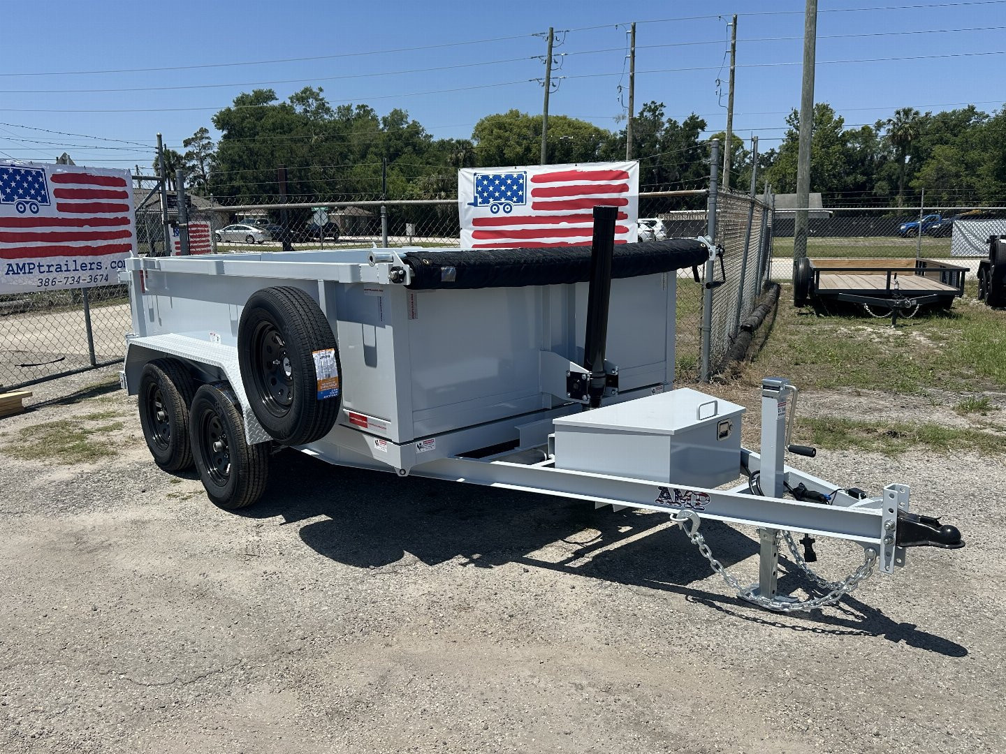 New 2026 AMP Trailers 6X10 AMP DUMP TRAILER Dump Trailer