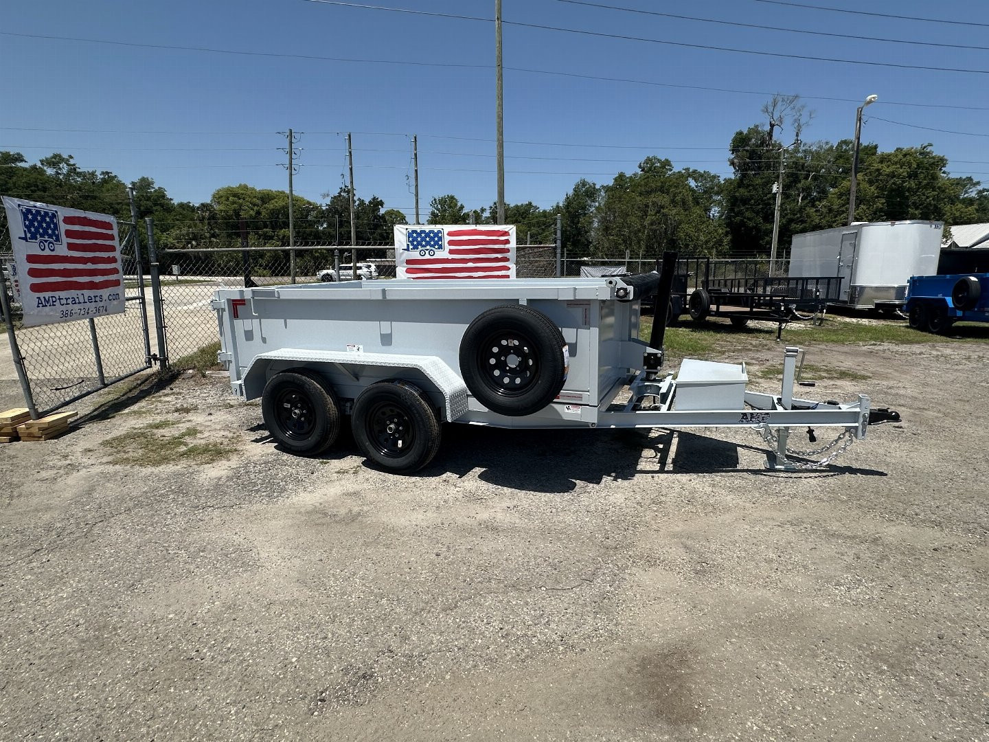 New 2026 AMP Trailers 6X10 AMP DUMP TRAILER Dump Trailer