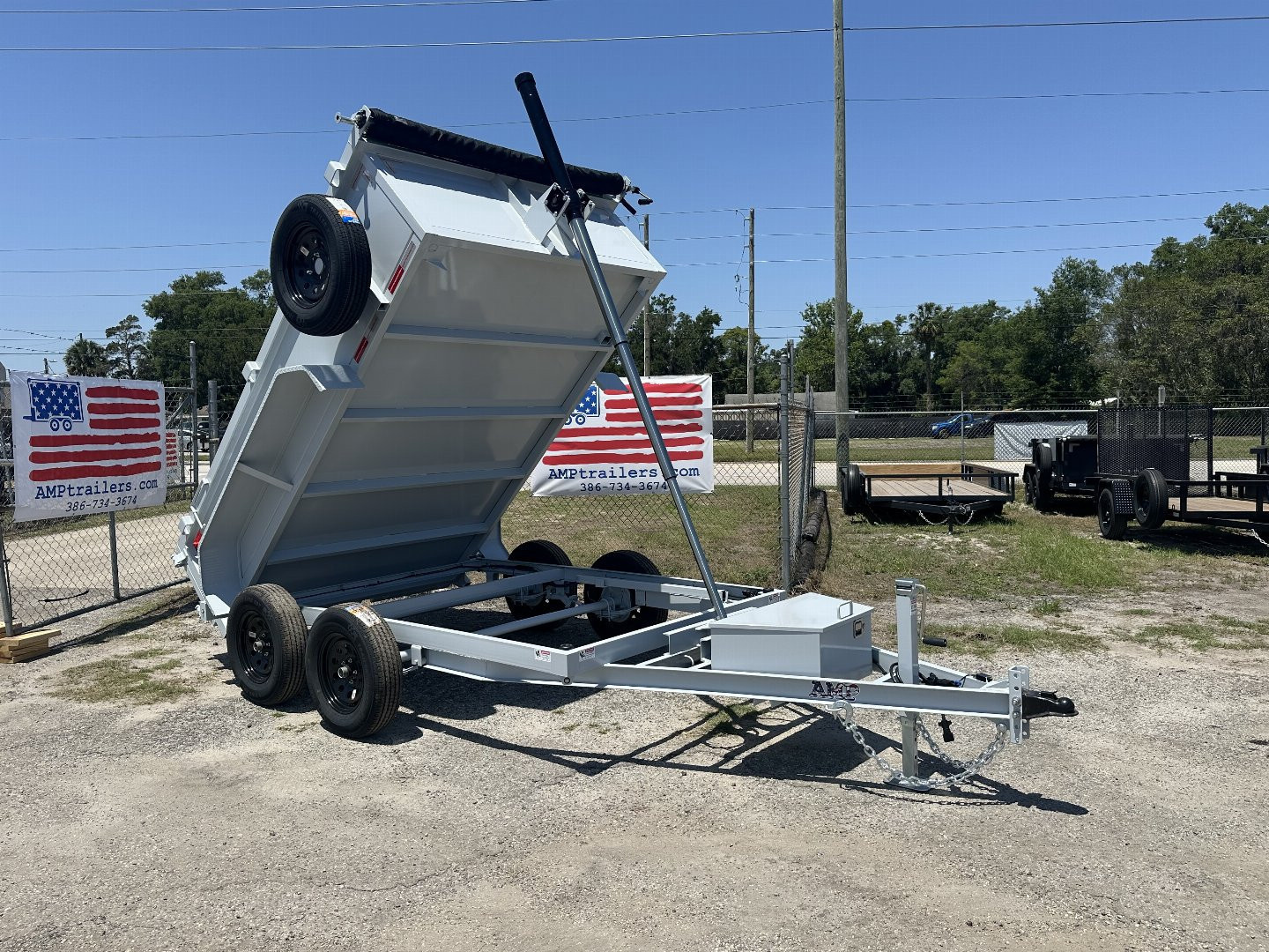 New 2026 AMP Trailers 6X10 AMP DUMP TRAILER Dump Trailer