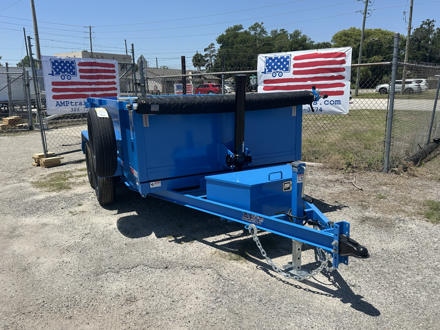 New 2026 AMP Trailers 6X10 AMP DUMP TRAILER Dump Trailer