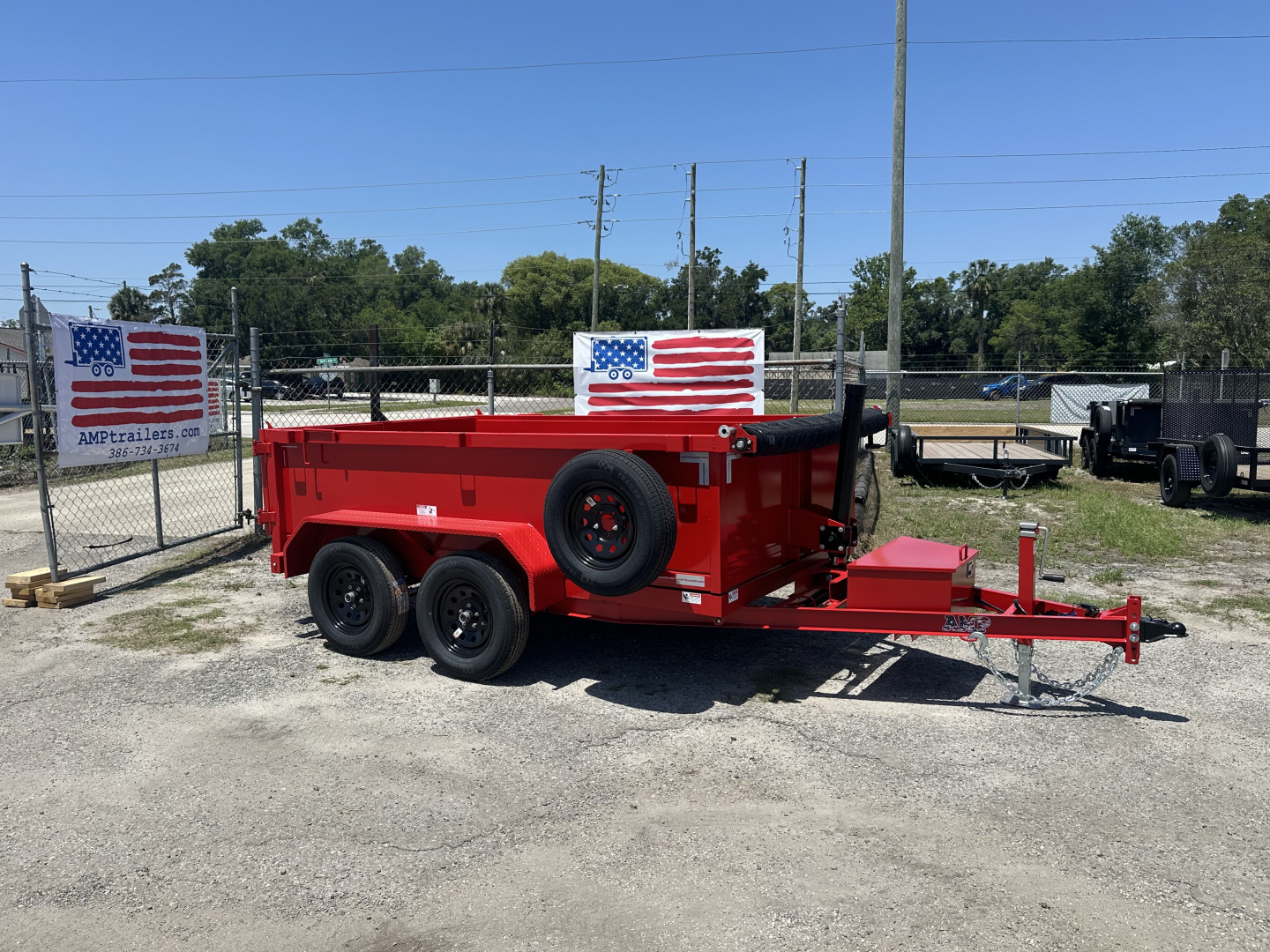 New 2026 AMP Trailers 6X10 AMP DUMP TRAILER Dump Trailer