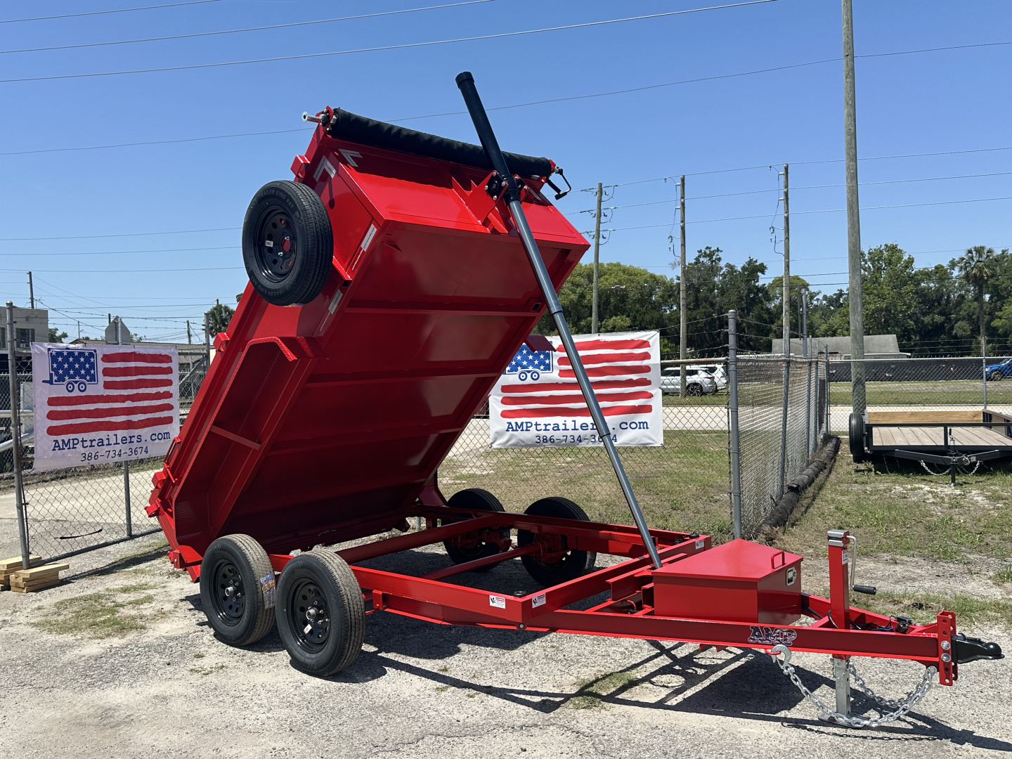 New 2026 AMP Trailers 6X10 AMP DUMP TRAILER Dump Trailer