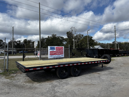 New 2026 AMP Trailers 102"x24' Deckover Trailer Equipment Trailer