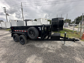 New 2025 AMP Trailers 6X10 AMP DUMP TRAILER