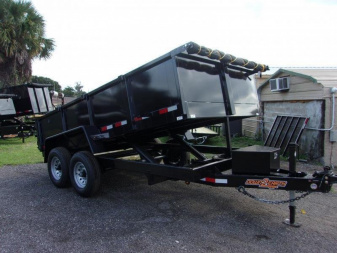 New 2024 Down 2 Earth Trailers D2E 7X14 7TON DUMP TRAILER