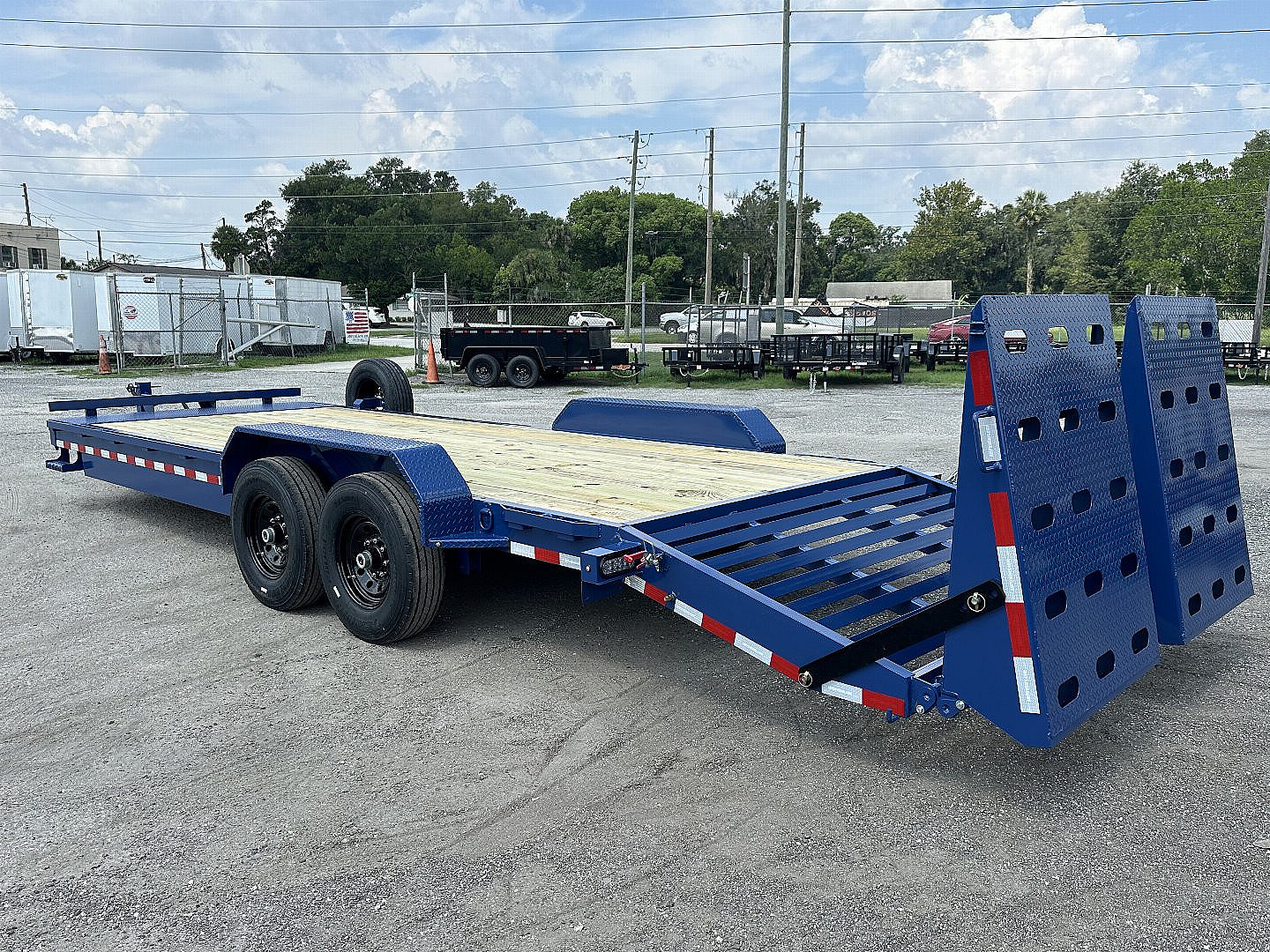 New 2026 AMP Trailers 82"X24' 8K MINI EQ Equipment Trailer
