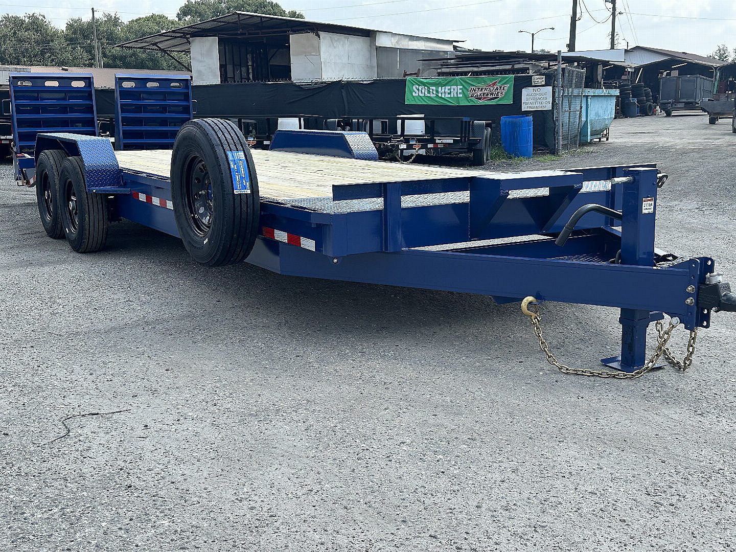 New 2026 AMP Trailers 82"X24' 8K MINI EQ Equipment Trailer