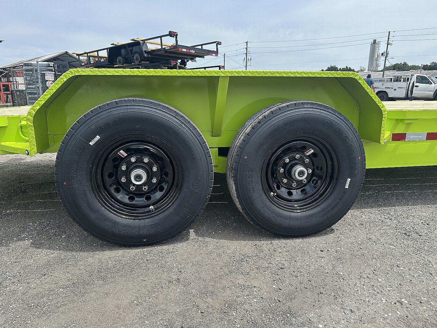 New 2025 AMP Trailers 82"X24' 8K MINI EQ Equipment Trailer