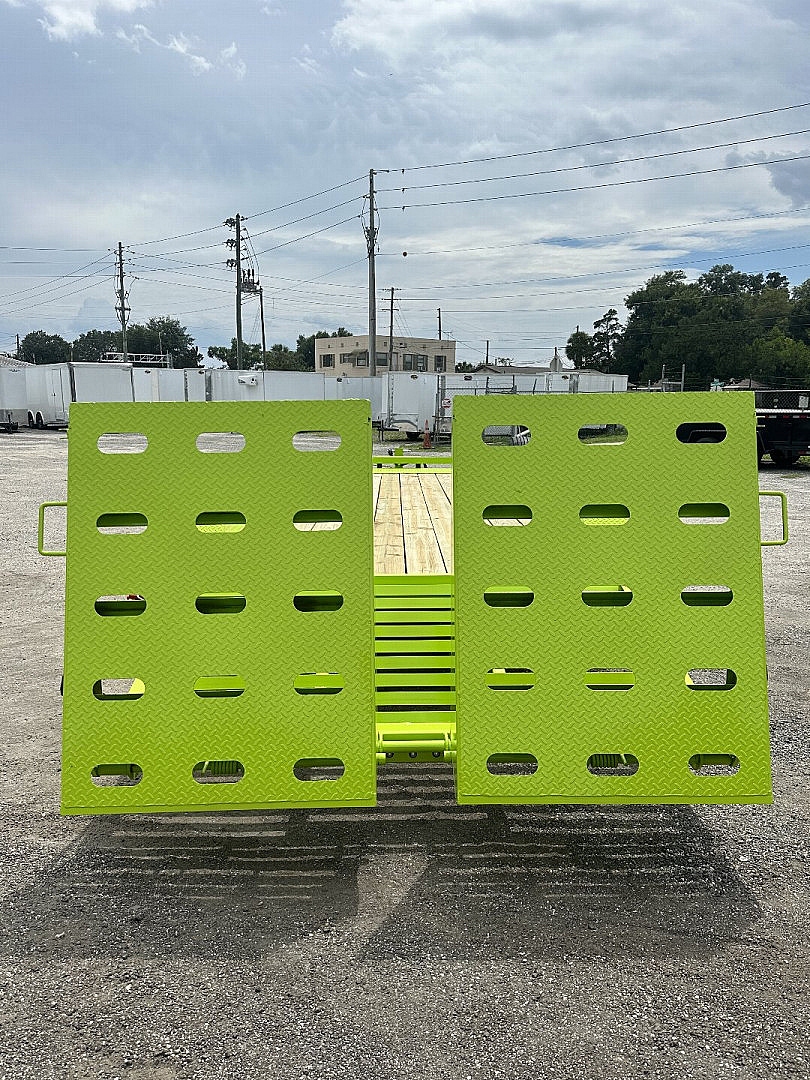 New 2025 AMP Trailers 82"X24' 8K MINI EQ Equipment Trailer