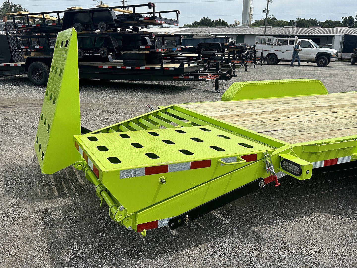 New 2025 AMP Trailers 82"X24' 8K MINI EQ Equipment Trailer