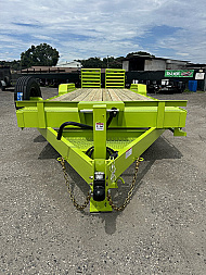 New 2025 AMP Trailers 82"X24' 8K MINI EQ Equipment Trailer