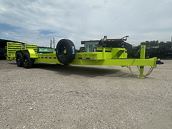 New 2025 AMP Trailers 82"X24' 8K MINI EQ Equipment Trailer