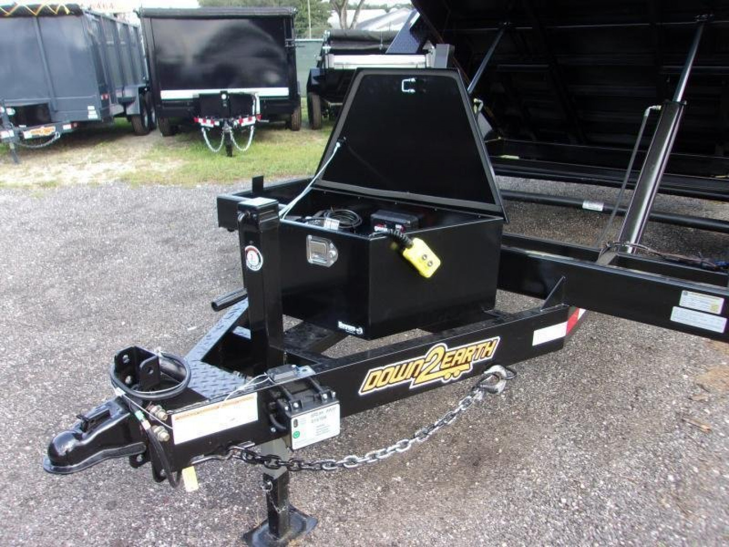 New 2024 Down 2 Earth Trailers D2E 7X14 7TON DUMP TRAILER
