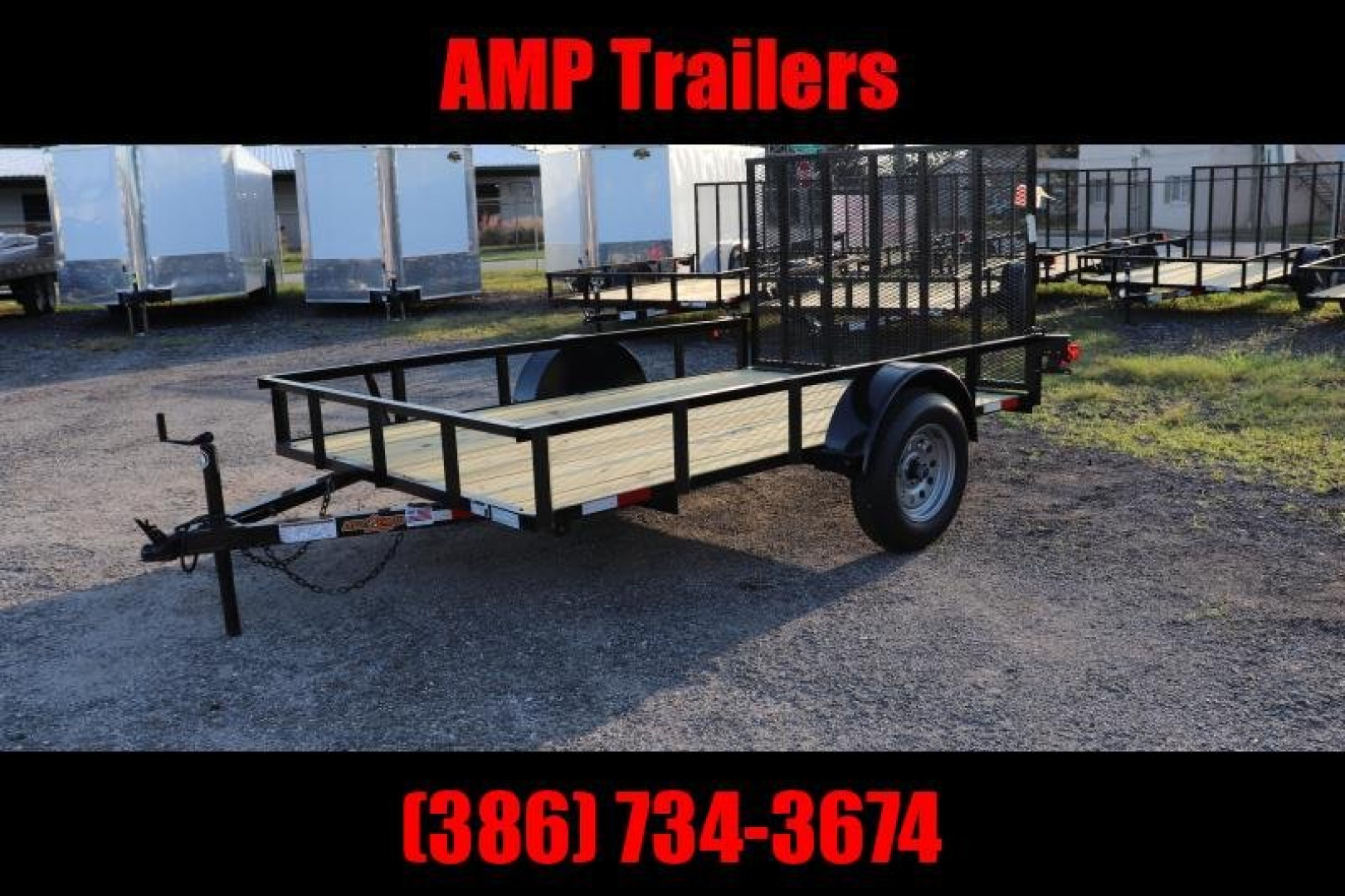 New 2025 Down 2 Earth Trailers 76X10' Utility Trailer