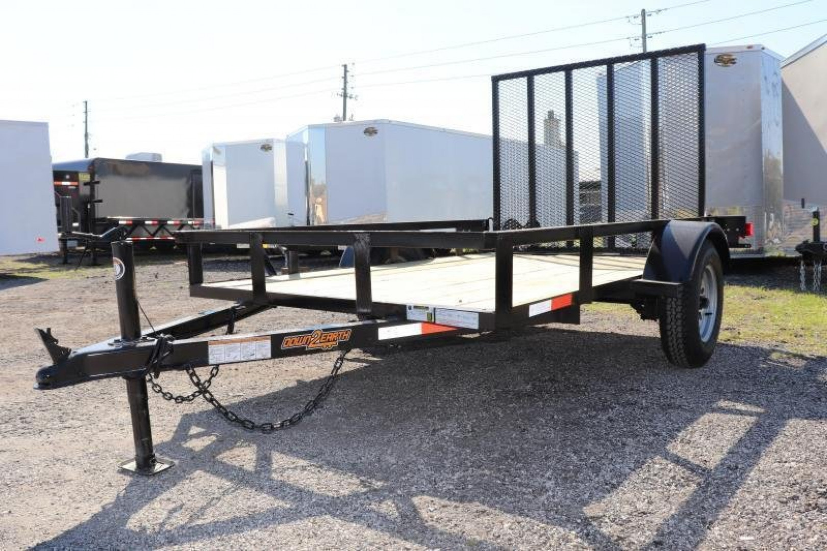 New 2026 Down 2 Earth Trailers 5x8 Utility Trailer