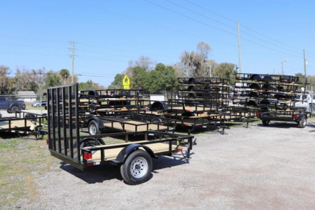 New 2026 Down 2 Earth Trailers 5x8 Utility Trailer