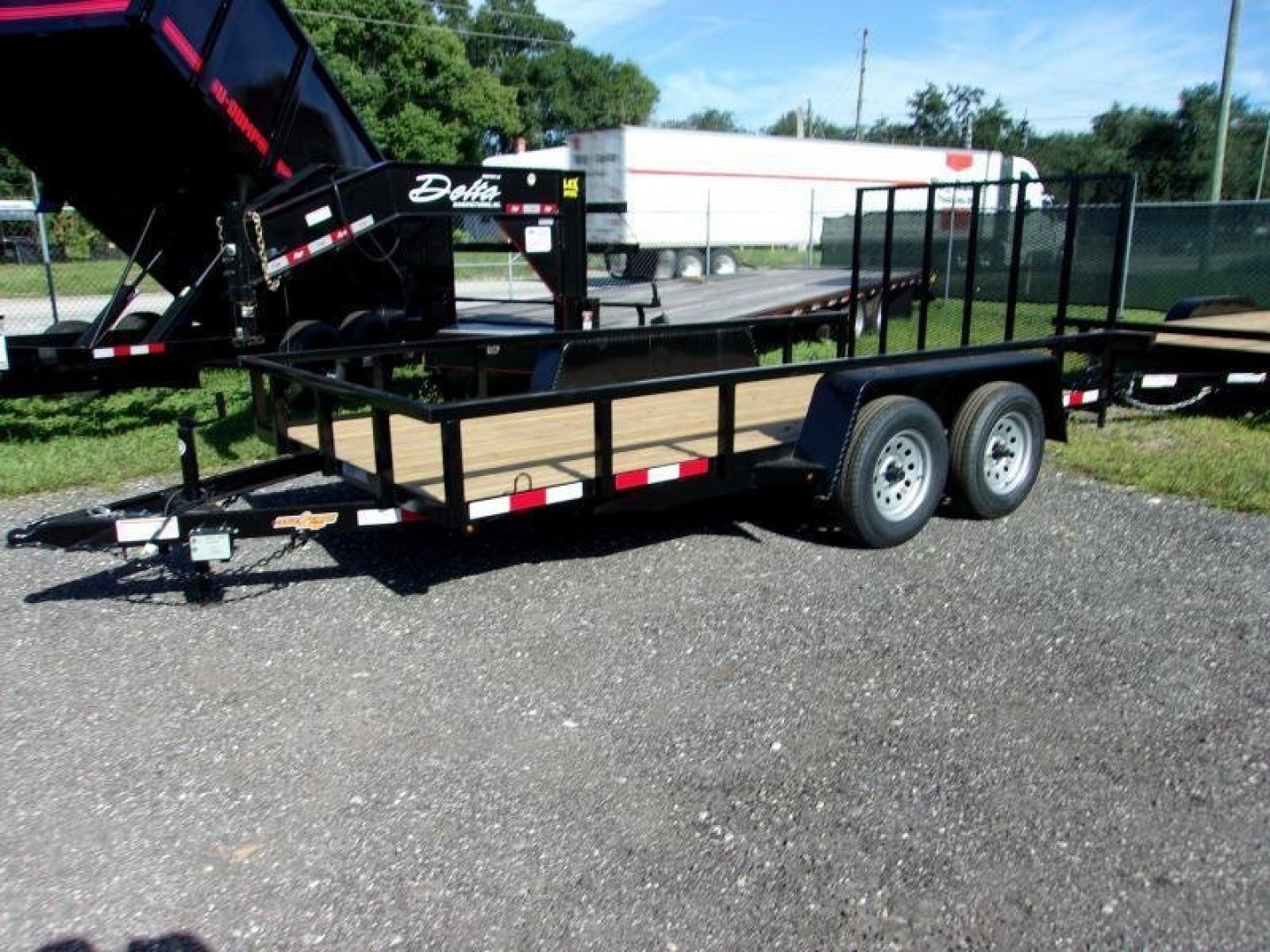 New 2025 Down 2 Earth Trailers 76"x16' Utility Trailer
