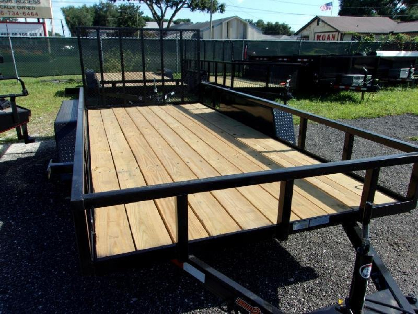 New 2025 Down 2 Earth Trailers 76"x16' Utility Trailer