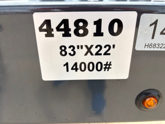 New 2026 Lamar Trailers H6832227 Utility Trailer