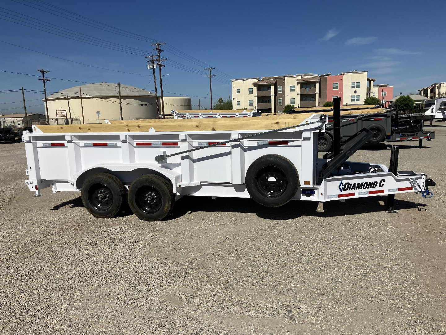 New 2025 Diamond C Trailers LPT 207 16X82X32 Dump Trailer