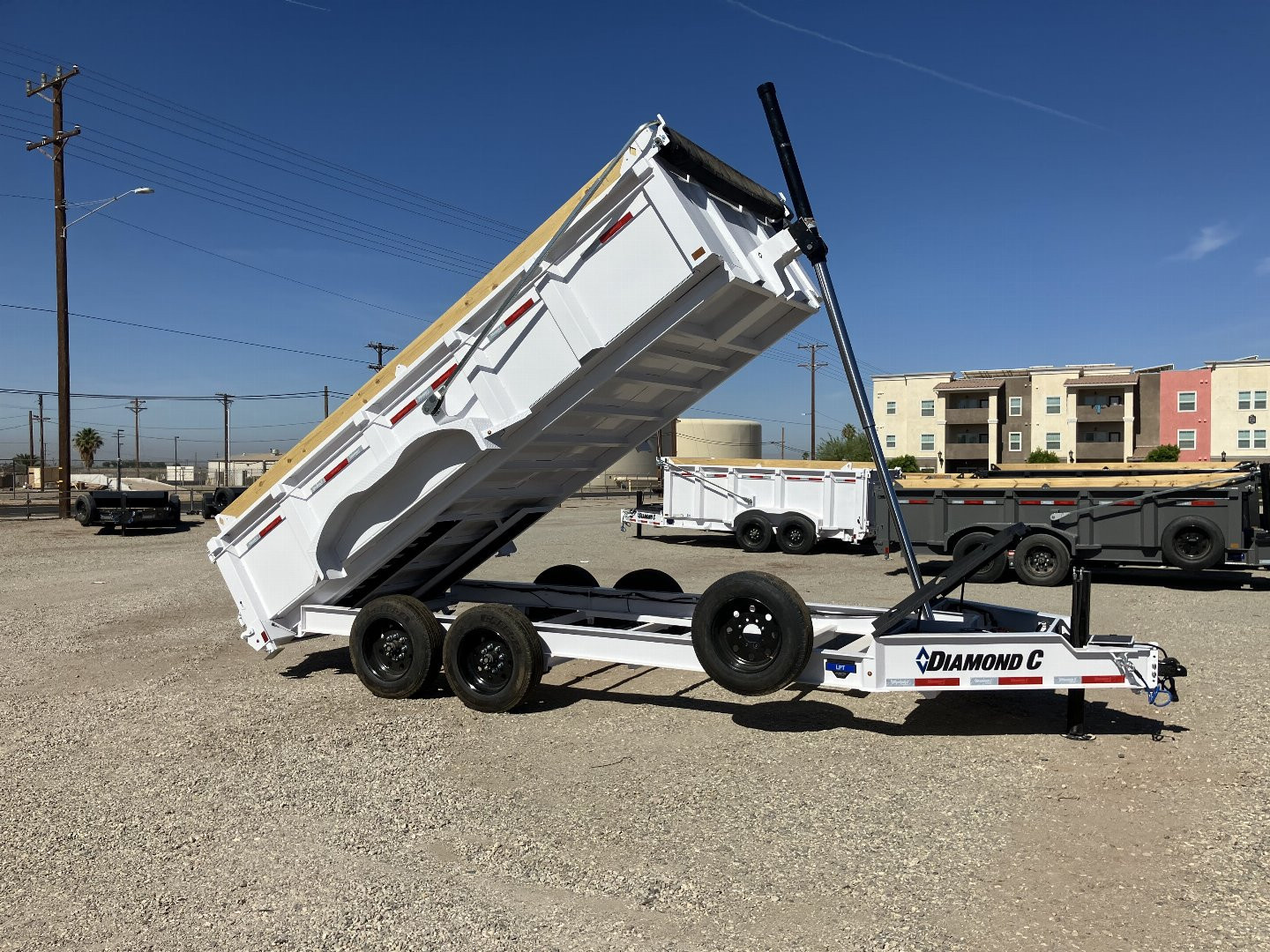 New 2025 Diamond C Trailers LPT 207 16X82X32 Dump Trailer