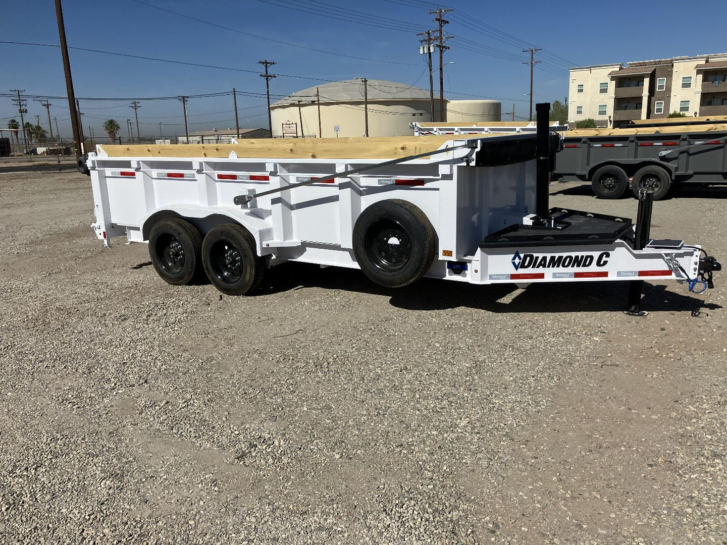New 2025 Diamond C Trailers LPT 207 16X82X32 Dump Trailer