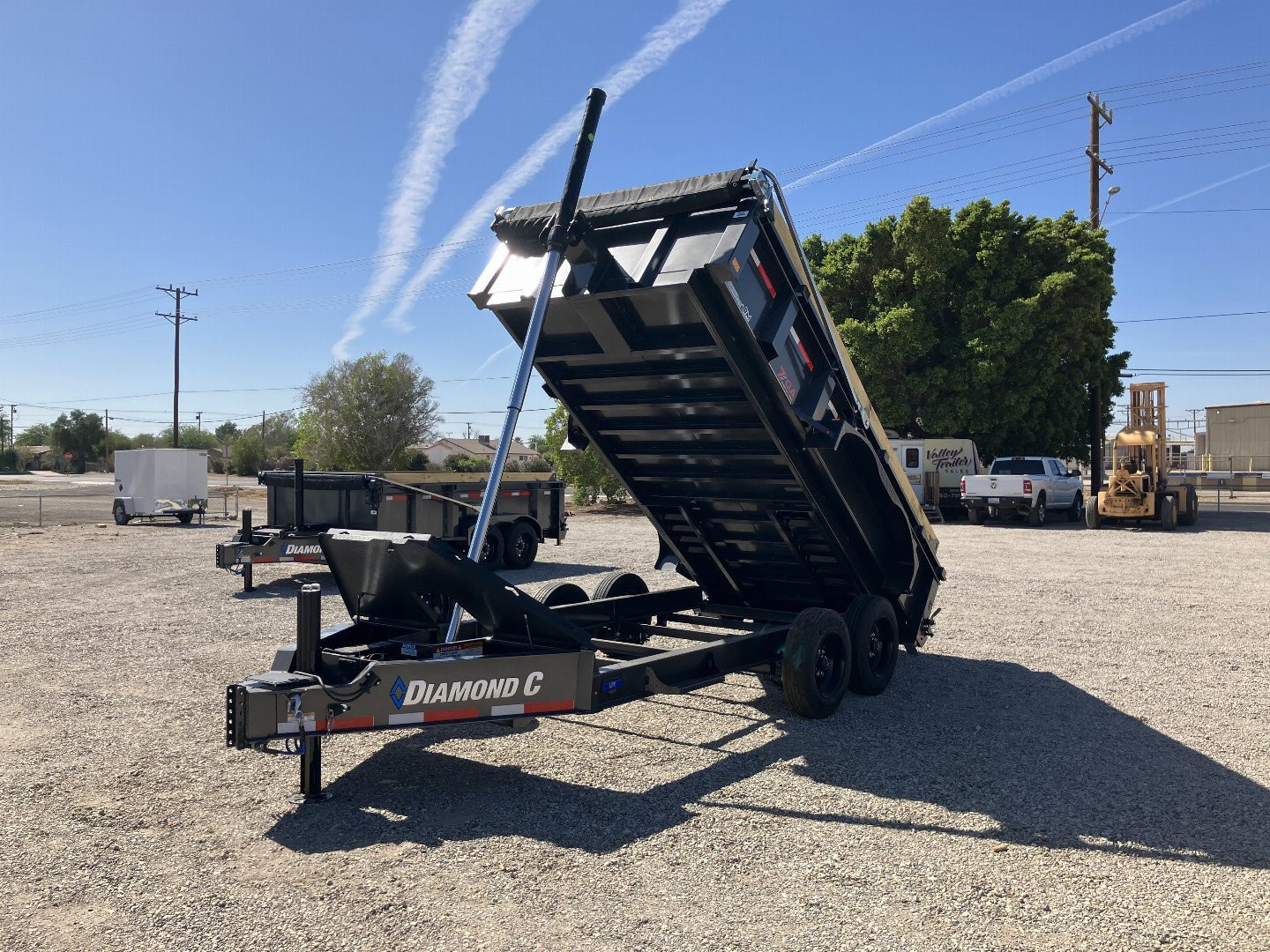 New 2025 Diamond C Trailers LPT 207 14X82X24 Dump Trailer