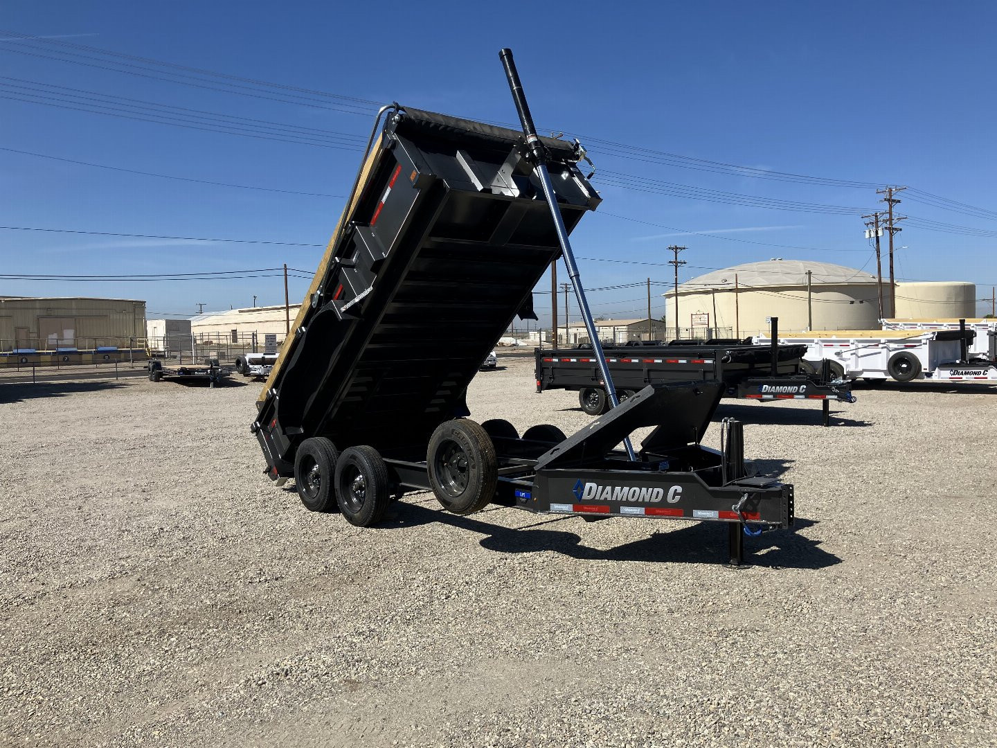New 2025 Diamond C Trailers LPT 207 14X82X24 Dump Trailer