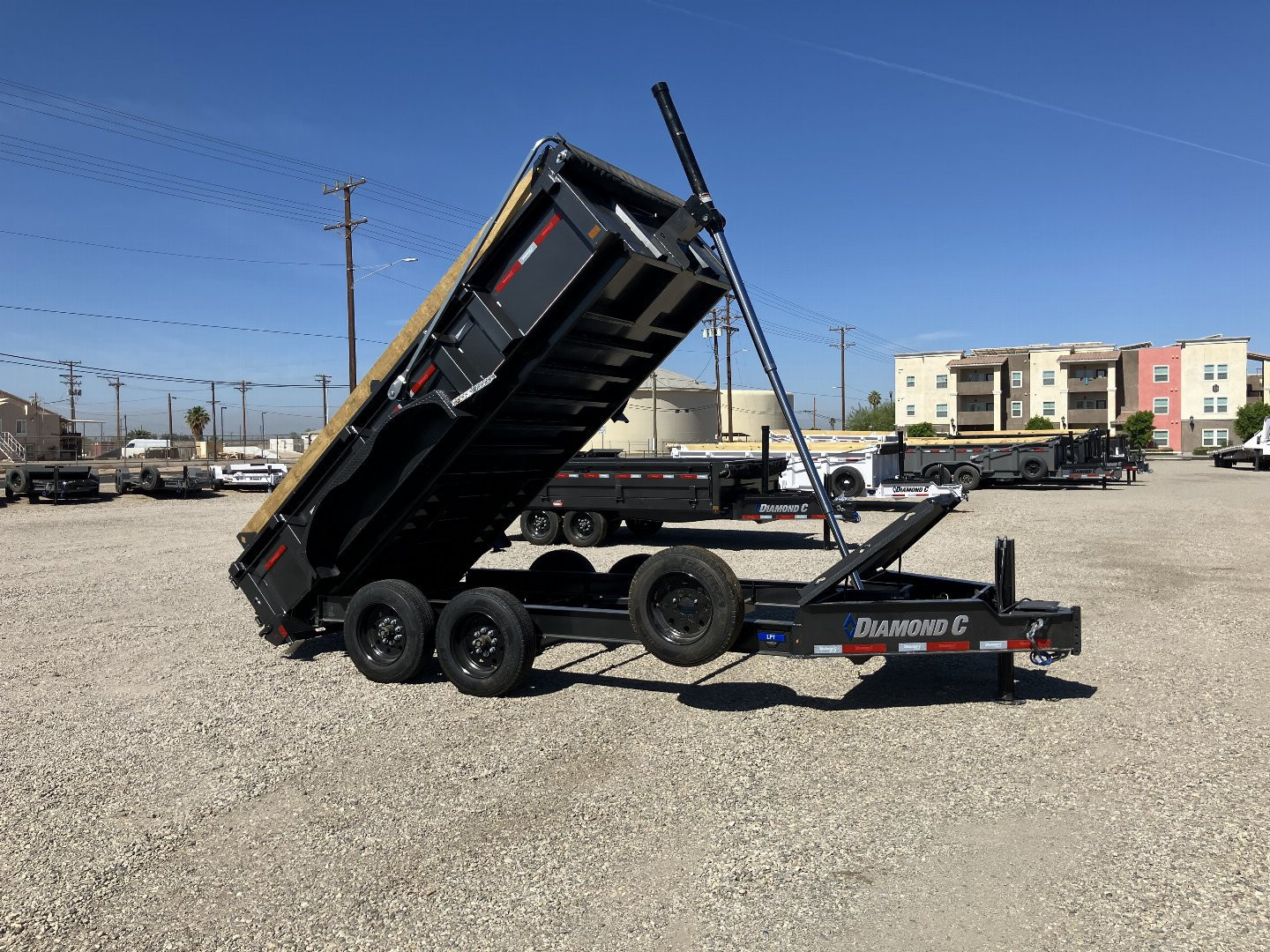 New 2025 Diamond C Trailers LPT 207 14X82X24 Dump Trailer