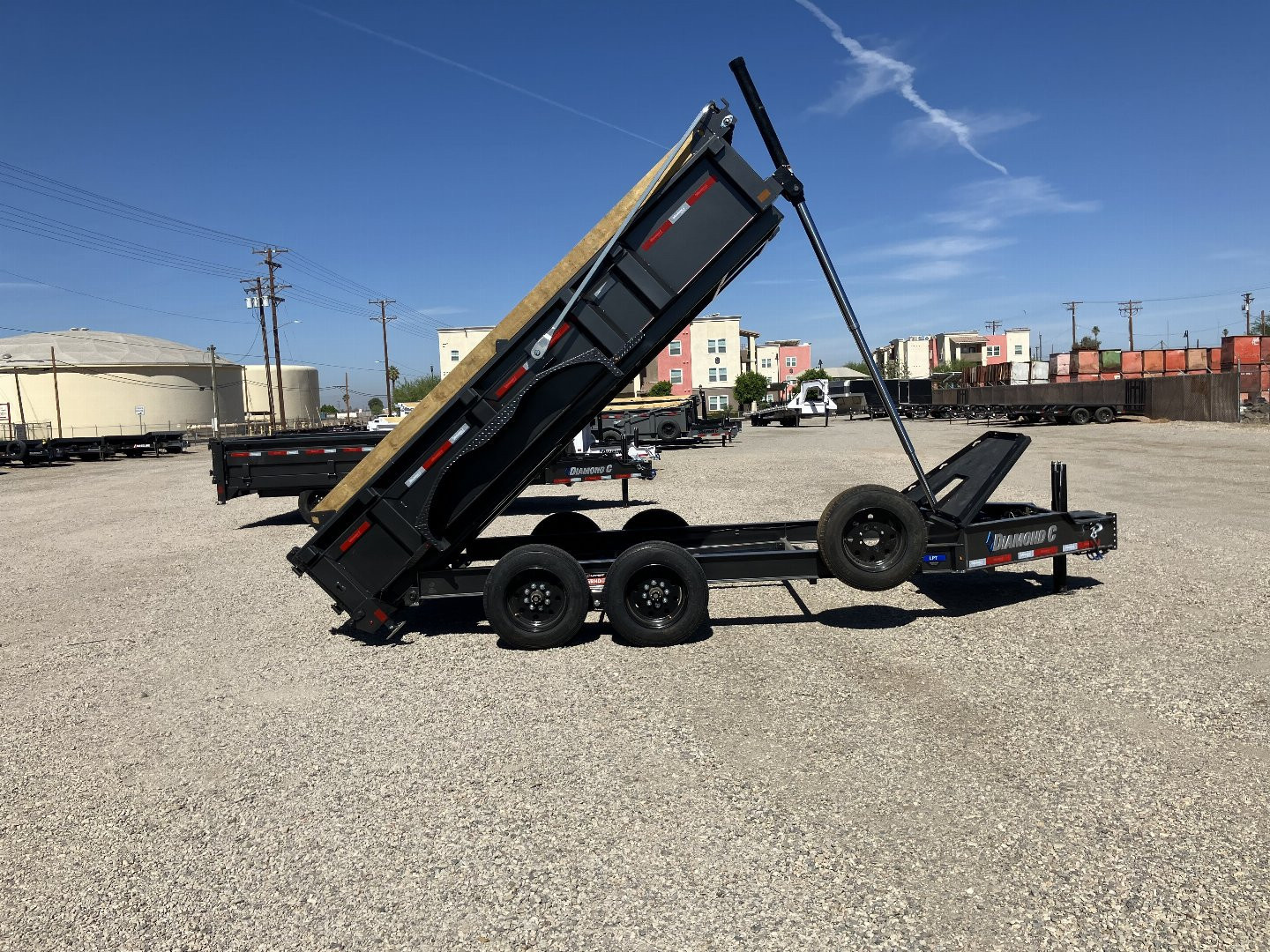 New 2025 Diamond C Trailers LPT 207 14X82X24 Dump Trailer