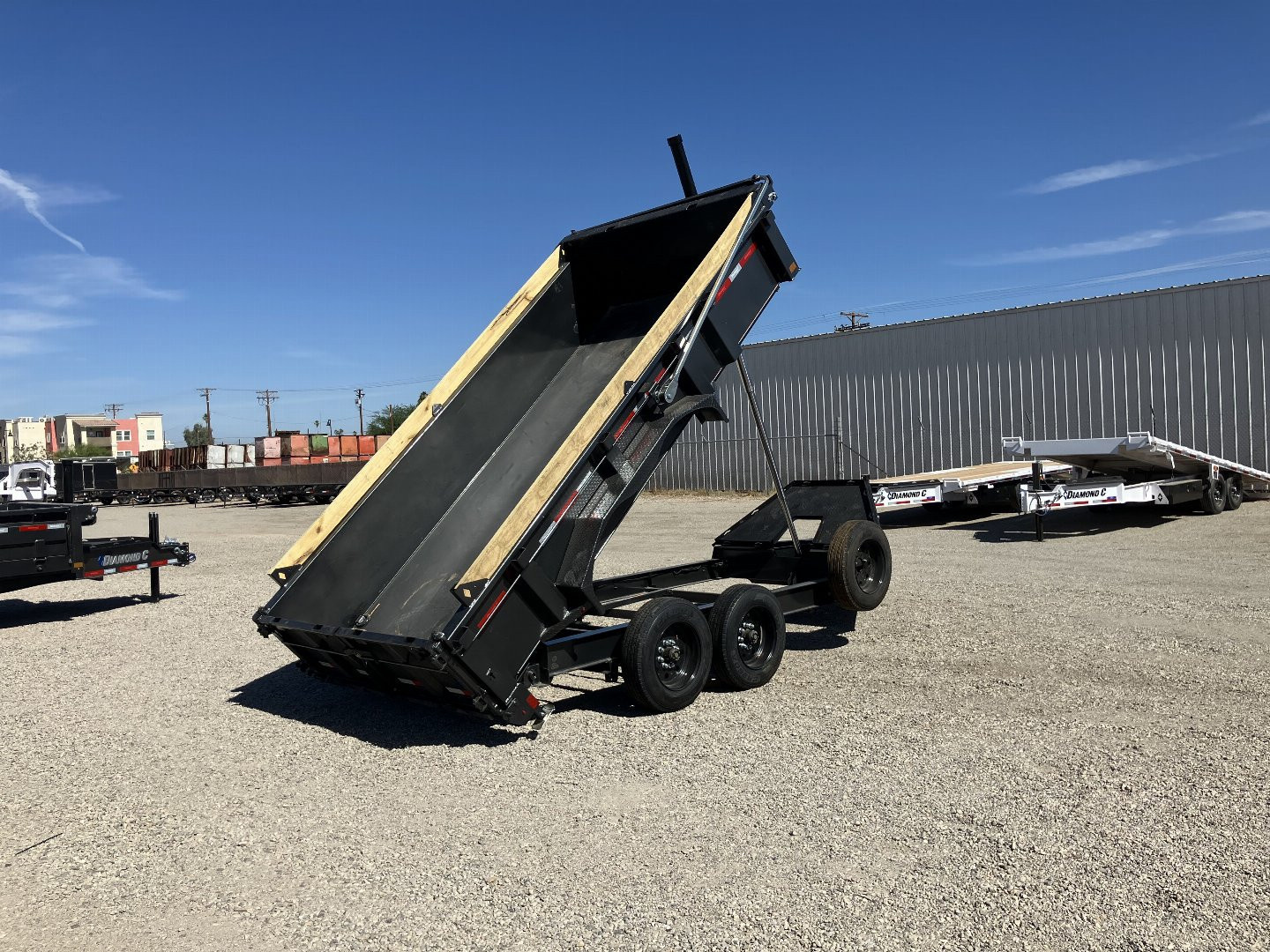 New 2025 Diamond C Trailers LPT 207 14X82X24 Dump Trailer