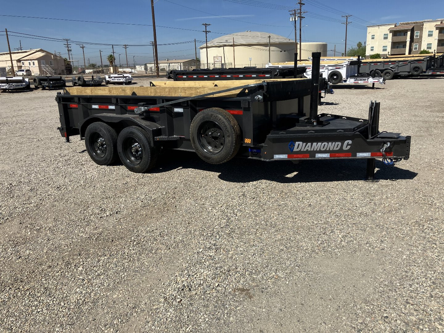 New 2025 Diamond C Trailers LPT 207 14X82X24 Dump Trailer