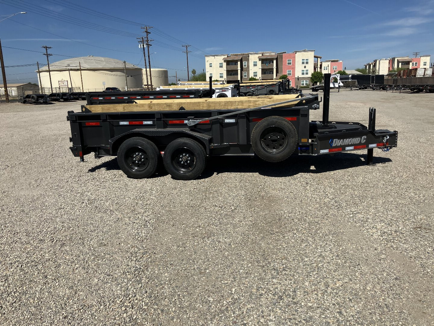 New 2025 Diamond C Trailers LPT 207 14X82X24 Dump Trailer