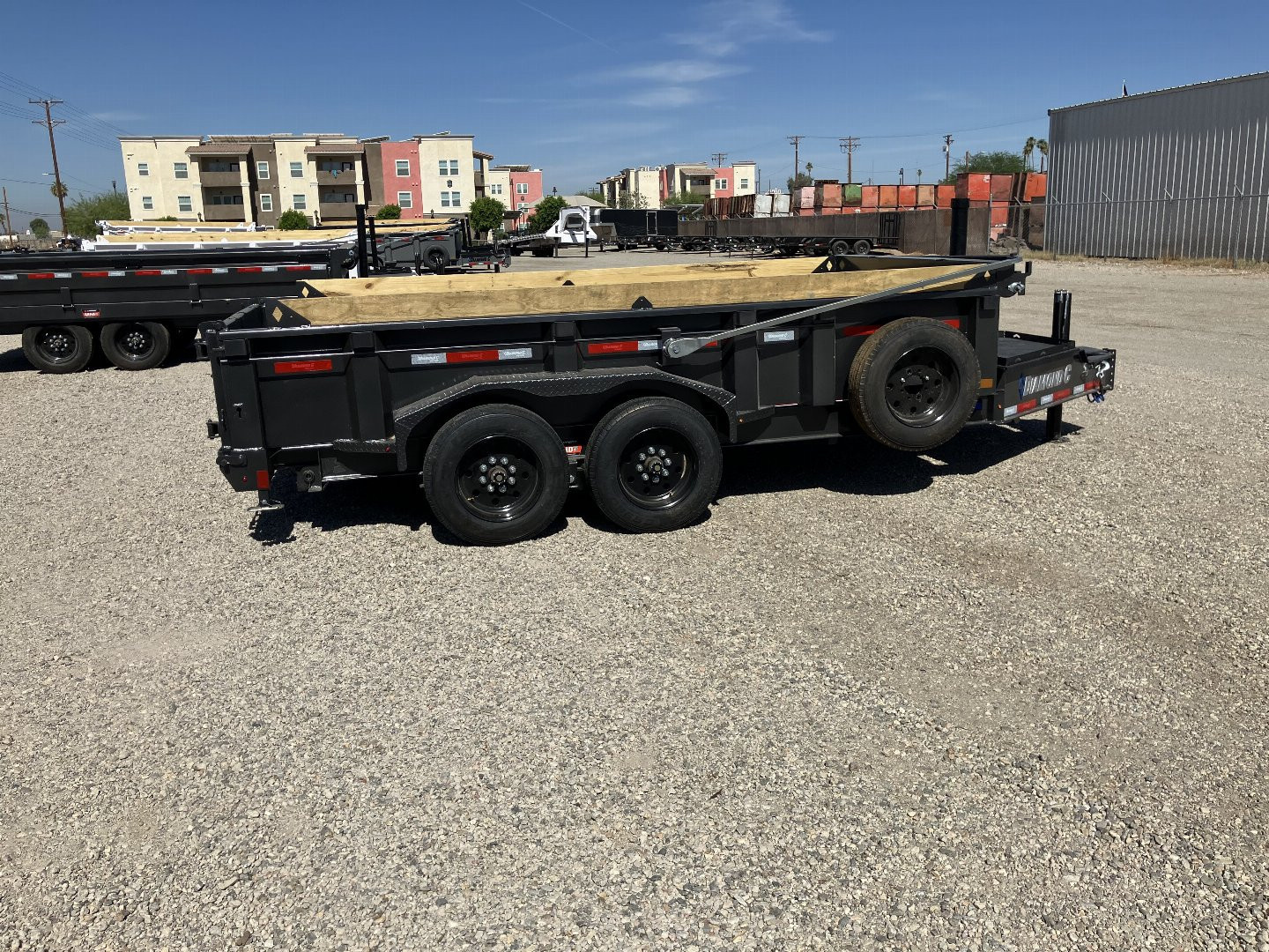 New 2025 Diamond C Trailers LPT 207 14X82X24 Dump Trailer