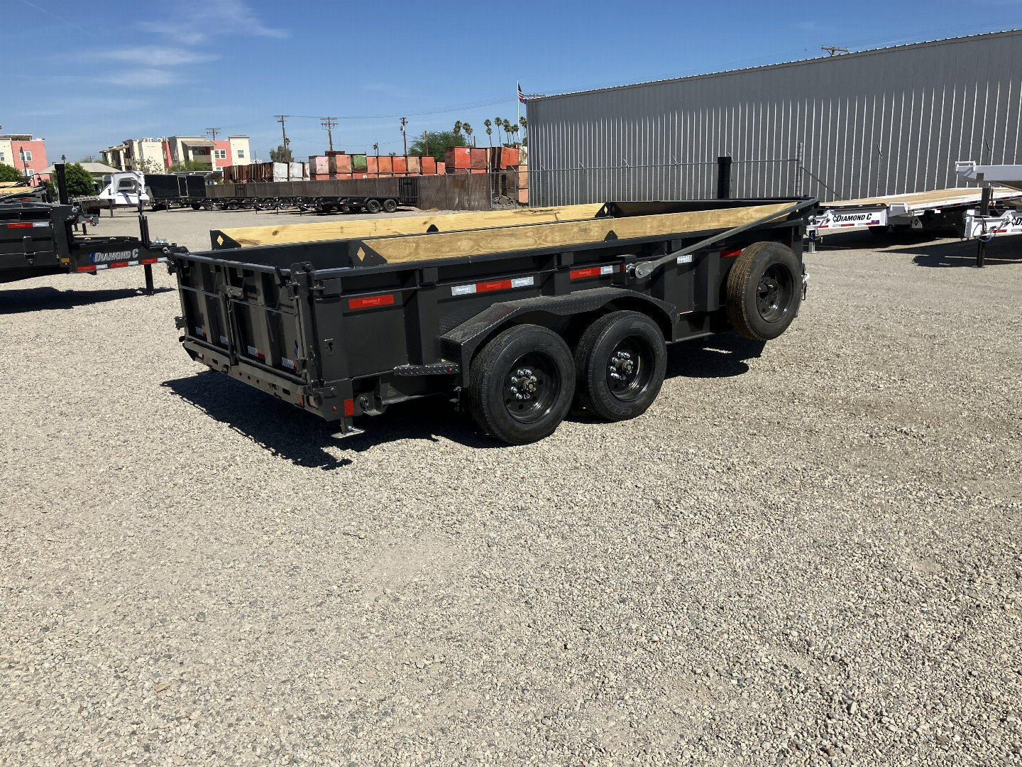 New 2025 Diamond C Trailers LPT 207 14X82X24 Dump Trailer