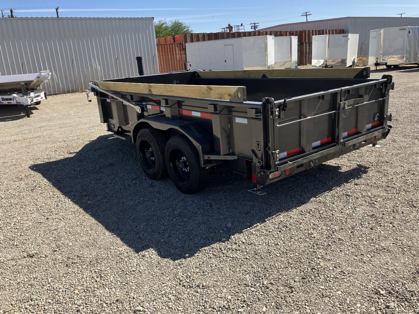 New 2025 Diamond C Trailers LPT 207 14X82X24 Dump Trailer
