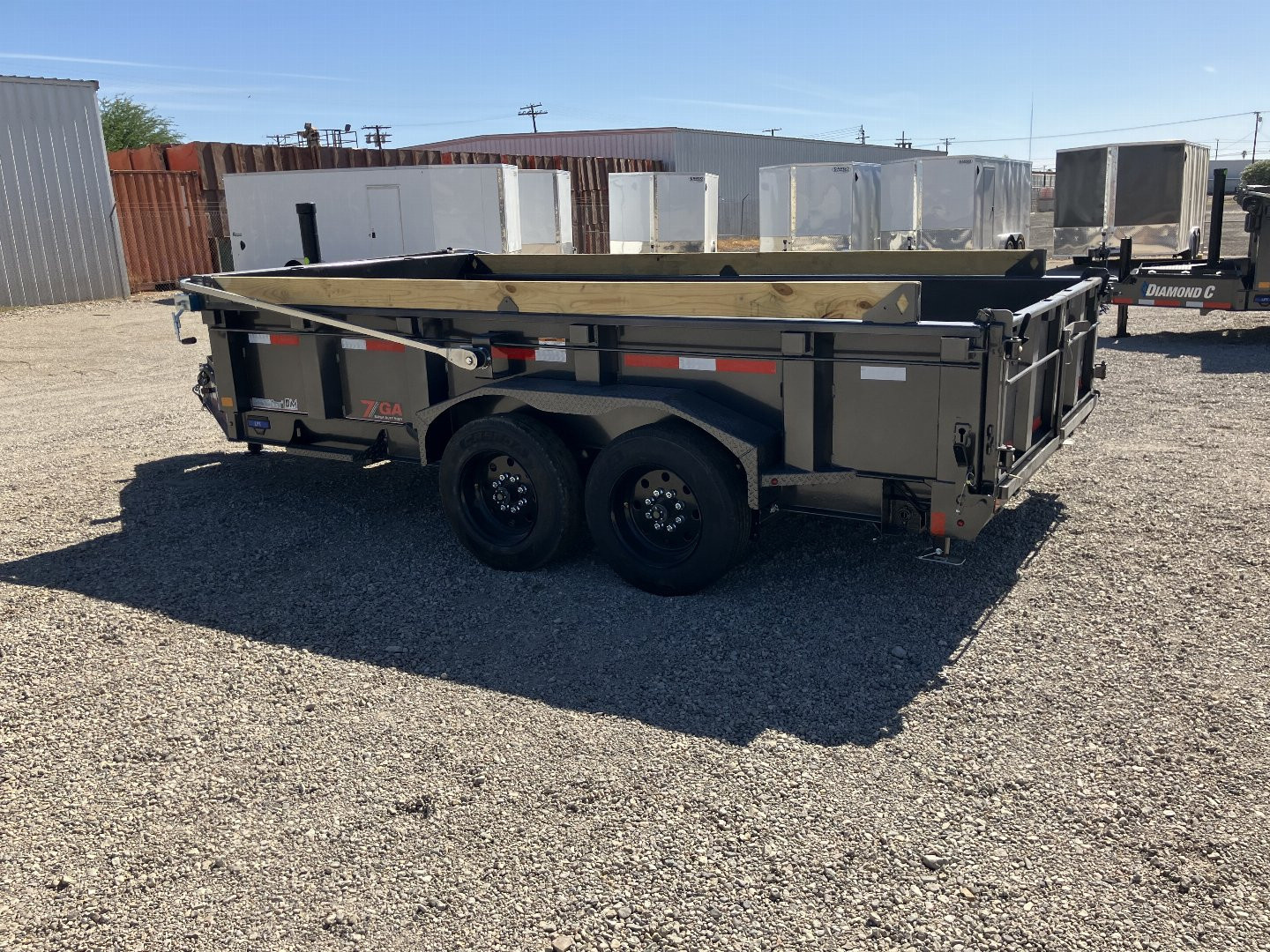 New 2025 Diamond C Trailers LPT 207 14X82X24 Dump Trailer