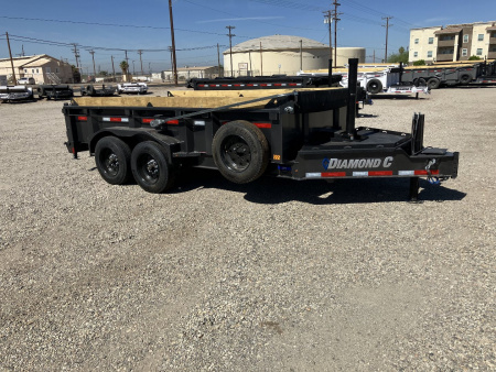 New 2025 Diamond C Trailers LPT 207 14X82X24 Dump Trailer