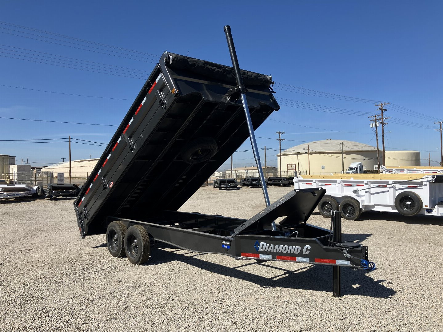 New 2025 Diamond C Trailers DOD207 16X96 Dump Trailer