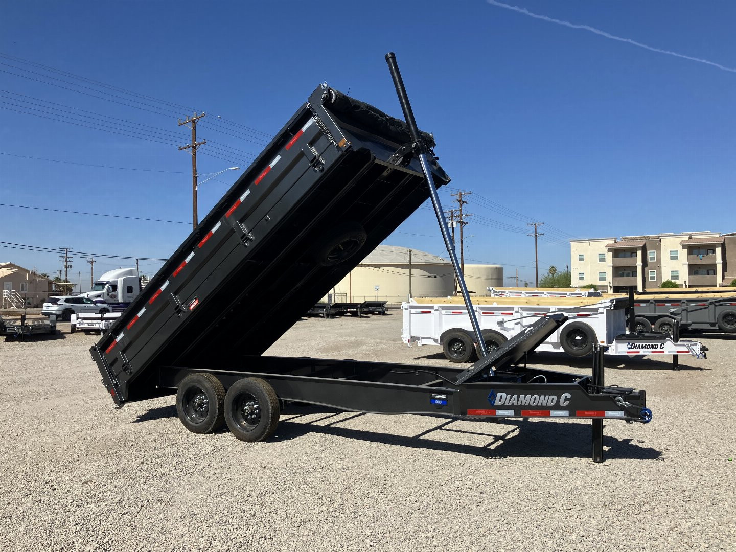 New 2025 Diamond C Trailers DOD207 16X96 Dump Trailer