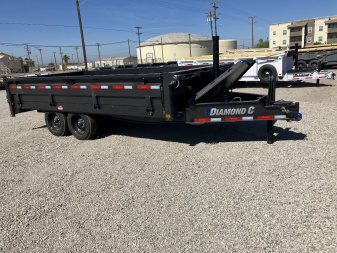 New 2025 Diamond C Trailers DOD207 16X96 Dump Trailer